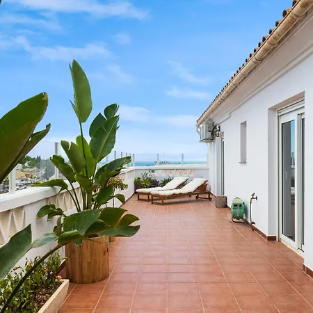 Apartment 4 Bedrooms With Sea View Shared Pool And Furnished Terrace At Nueva Andalucia 4 Km Away From The *
