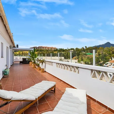 Apartment 4 Bedrooms With Sea View Shared Pool And Furnished Terrace At Nueva Andalucia 4 Km Away From The