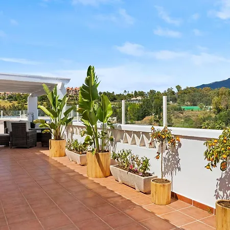 Apartment 4 Bedrooms With Sea View Shared Pool And Furnished Terrace At Nueva Andalucia 4 Km Away From The *